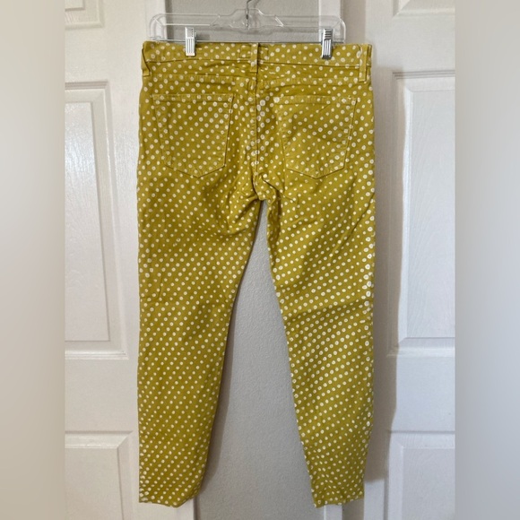 Current/Elliott Stiletto Lemongrass polka dot size 28 - Picture 9 of 9